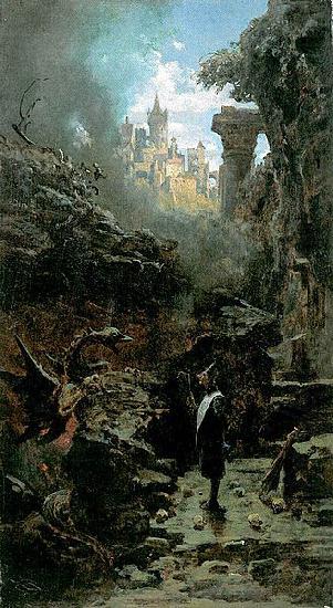 Carl Spitzweg, unknow artist